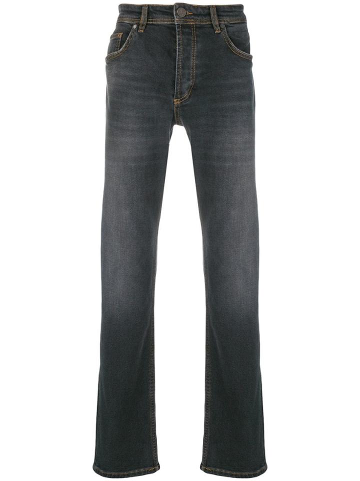 Versace Jeans Straight Leg Jeans - Grey