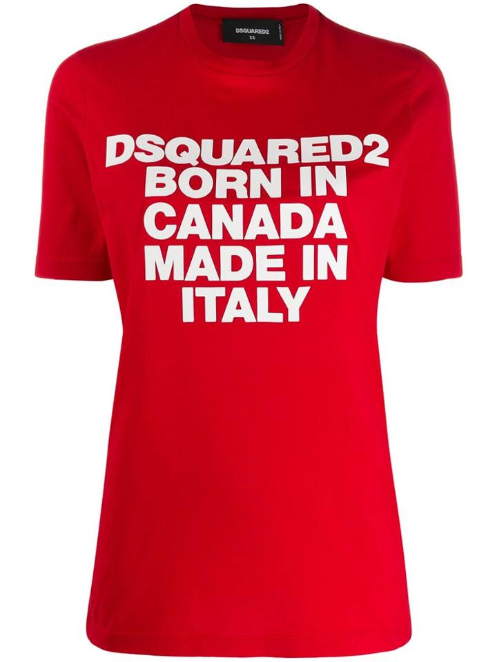 Dsquared2 Born In Canada T-shirt