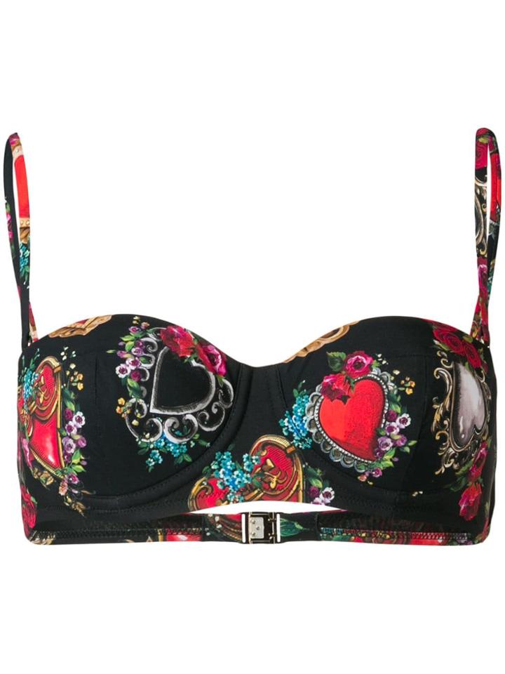 Dolce & Gabbana Bikini Top - Black