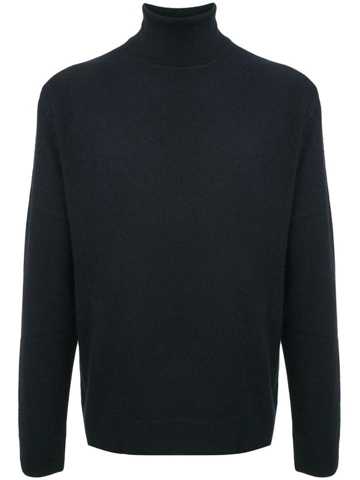 Wooyoungmi Roll Neck Sweater - Blue