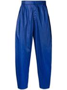 Issey Miyake Vintage 1980's Water Resistant Trousers - Blue