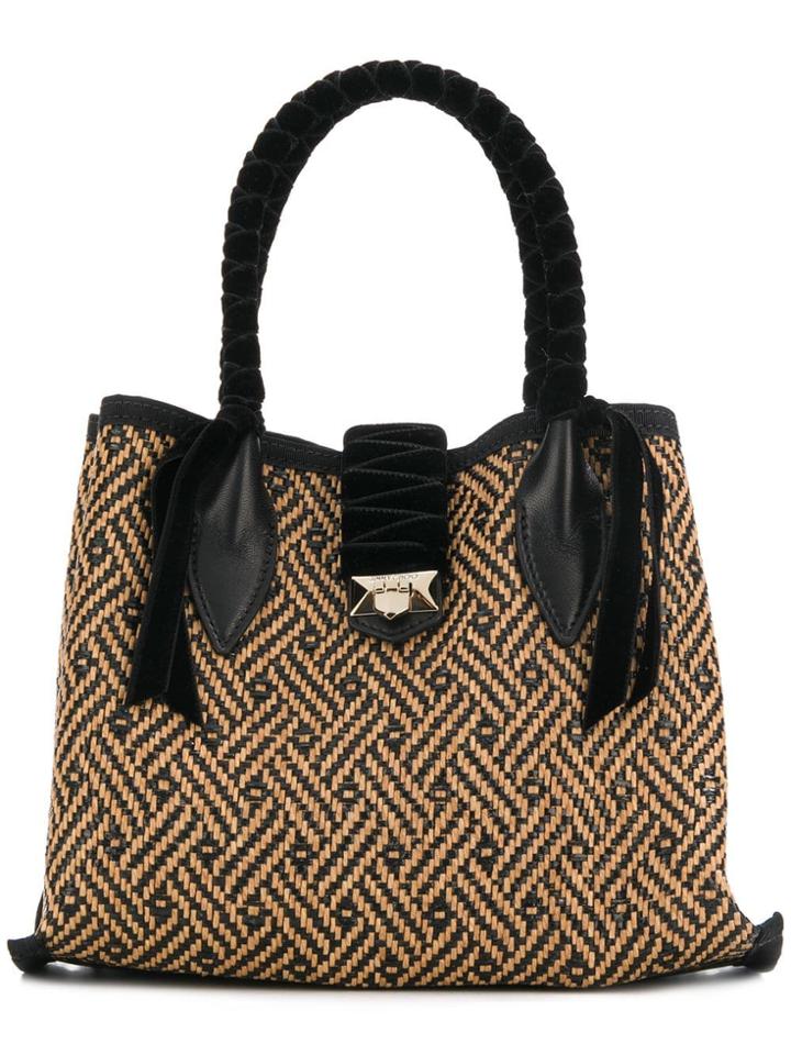 Jimmy Choo Marianne Shopper Tote - Black