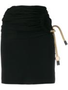 Ports 1961 Short Fitted Skirt - Black