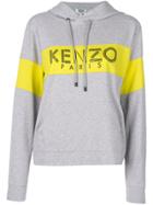 Kenzo Logo Hoodie - Grey