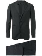 Tagliatore - Two Piece Wool Suit - Men - Virgin Wool/cupro - 48, Black, Virgin Wool/cupro