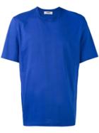 Msgm - Classic T-shirt - Men - Cotton - M, Blue, Cotton