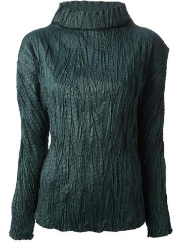 Issey Miyake Permanente Wrinkled Effect Top