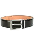 Salvatore Ferragamo Adjustable Reversible Classic Belt, Men's, Size: 115, Brown, Calf Leather