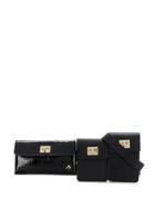 Manu Atelier 3 Mini Belt Bags - Black