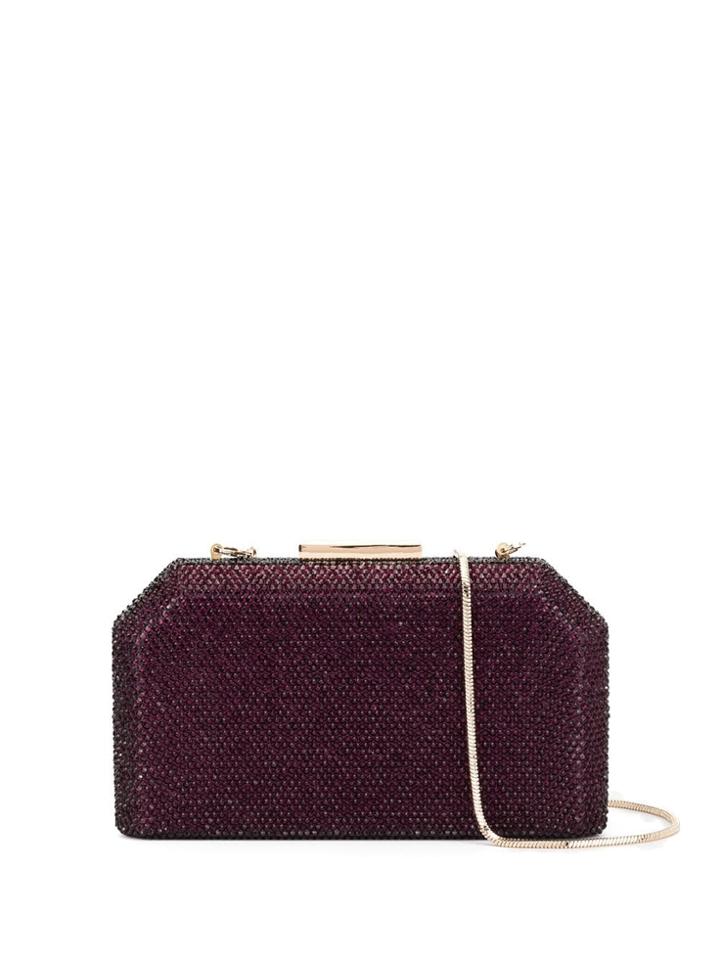 The Chic Initiative Malak Clutch Bag - Red