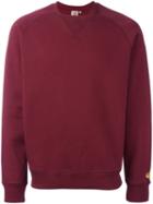 Carhartt Plain Sweatshirt, Men's, Size: Small, Red, Cotton/polyester