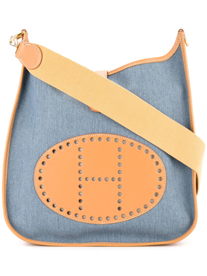 Hermès Vintage Evelyne Gm Shoulder Bag - Blue