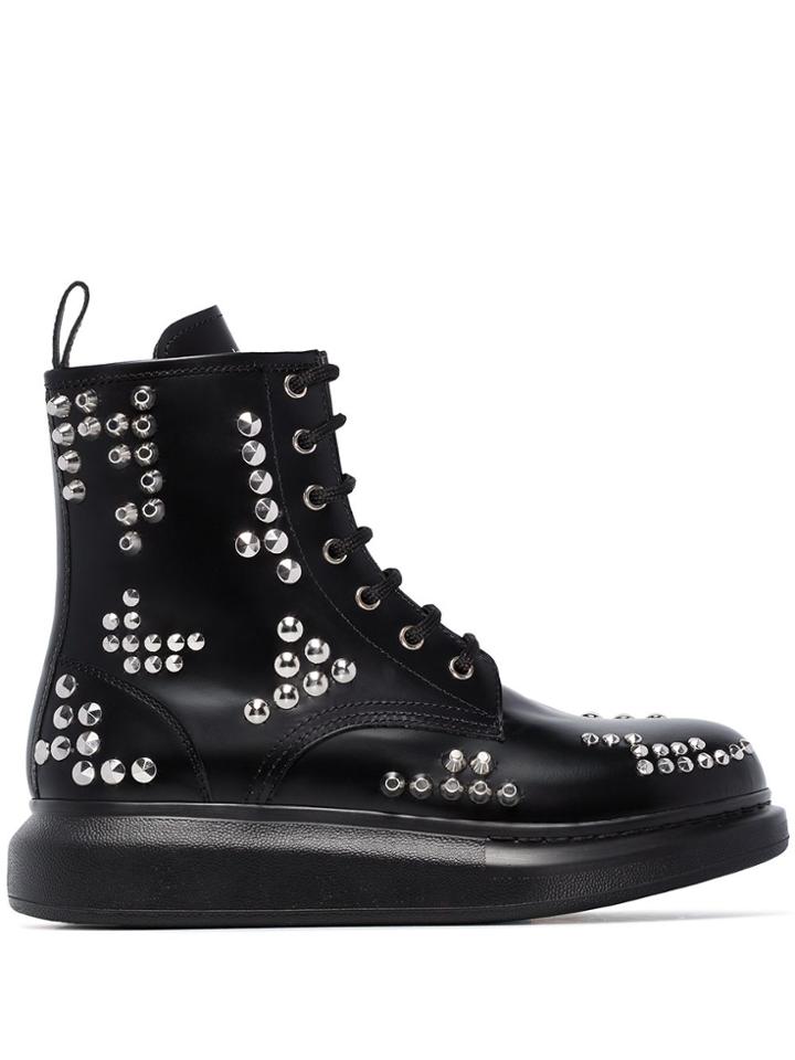 Alexander Mcqueen Amcq Flt Bt Lcup Stdd - Black