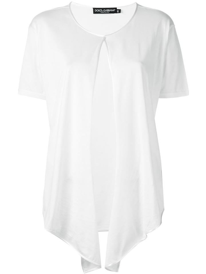 Dolce & Gabbana Split-tie Blouse