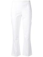 Twin-set Cropped Trousers - White
