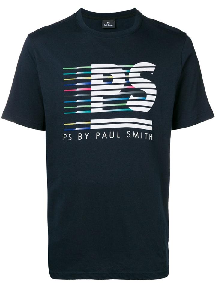 Ps By Paul Smith Logo Print T-shirt - Unavailable