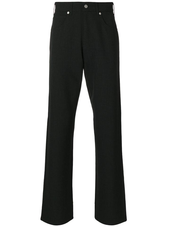 Armani Jeans Flared Trousers - Black