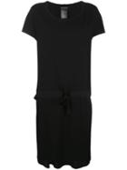 Ann Demeulemeester T-shirt Midi Dress, Women's, Size: 36, Black, Rayon