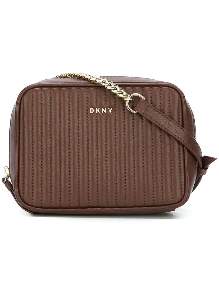 Dkny Ribbed Crossbody Bag, Women's, Red