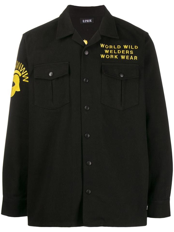 U.p.w.w. Long Sleeved Cotton Shirt - Black
