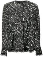 Giambattista Valli Tweed Jacket - Black