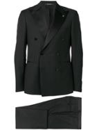 Tagliatore Double-breasted Suit - Black