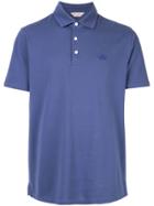 Gieves & Hawkes Embroidered Logo Polo Shirt - Purple