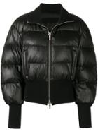 Drome Cropped Puffer Jacket - Black