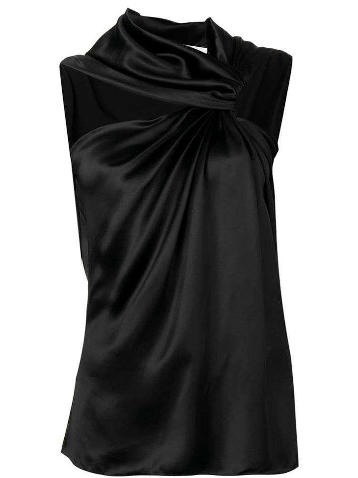 Lanvin Gathered Top - Black