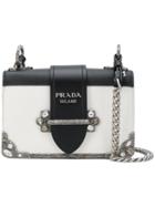 Prada Cahier Mini Bag - White