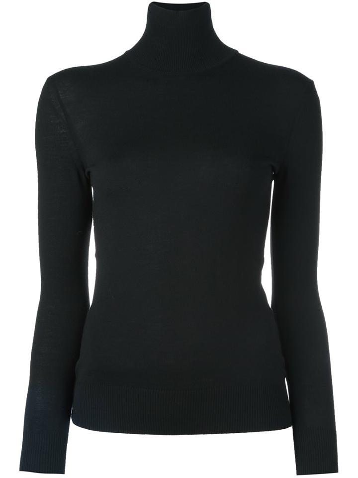 Givenchy Turtle Neck Jumper, Women's, Size: Xs, Black, Wool