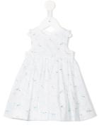 Tartine Et Chocolat - Bird Print Dress - Kids - Cotton - 18 Mth, White