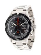 Sinn '256 Chronograph' Analog Case, Adult Unisex, Black