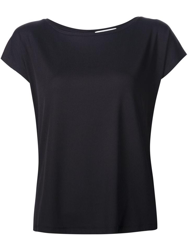Won Hundred Rear Keyhole Top, Women's, Size: Small, Black, Polyamide/spandex/elastane