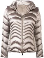 Liu Jo Satin Puffer Jacket - Nude & Neutrals