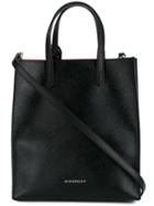Givenchy 'stargate' Canvas Tote, Women's, Black, Polyurethane/suede