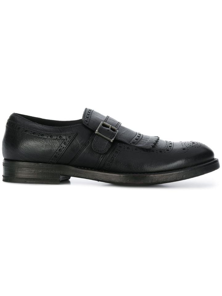 Cenere Gb Buckled Brogues - Black