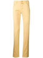 Jacob Cohen Denim Trousers - Yellow