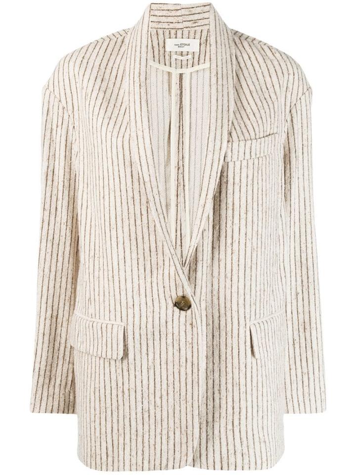 Isabel Marant Étoile Striped Blazer - Neutrals