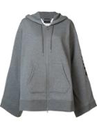 Puma Puma X Fenty Fleece Zip-up Hoodie, Women's, Size: Xs, Grey, Cotton/polyester