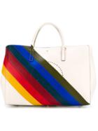 Anya Hindmarch Striped Large Tote