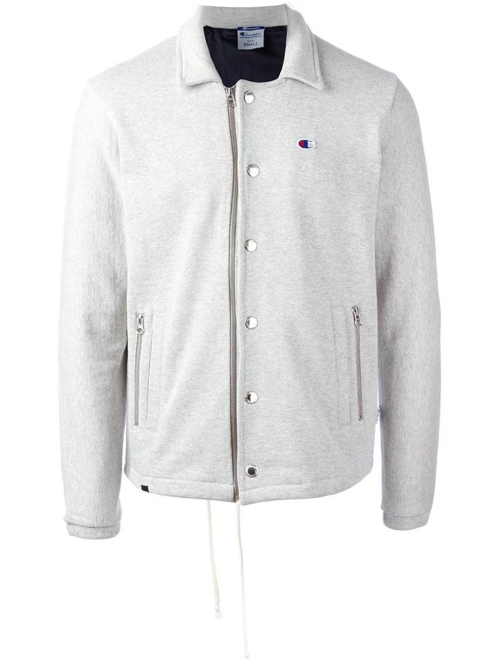 Champion 'champion X Beams' Sport Jacket, Men's, Size: Small, Grey, Cotton/polyester
