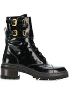 See By Chloé Mallory Biker Boots - Black