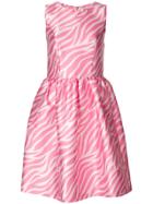 Ultràchic Zebra Print Dress - Pink & Purple