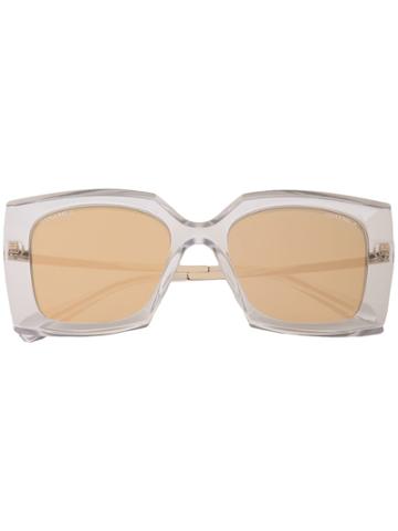 Chanel Eyewear Square Sunglasses - Silver