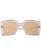 Chanel Eyewear Square Sunglasses - Silver