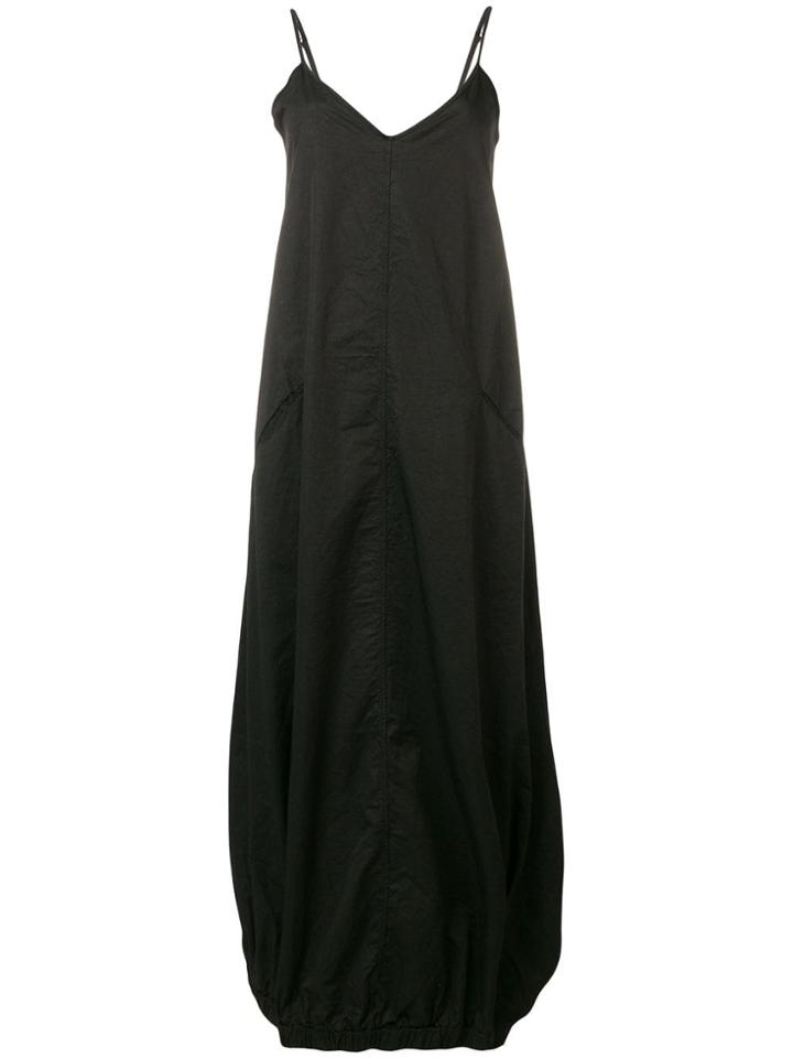 Andrea Ya'aqov Elasticated Hem Maxi Dress - Black