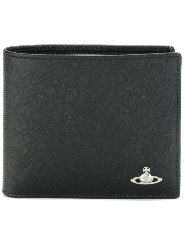 Vivienne Westwood Man Orb Billfold Wallet - Black