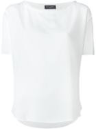 Piazza Sempione Boat Neck Relaxed T-shirt