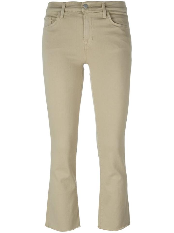 J Brand Flared Cropped Trousers